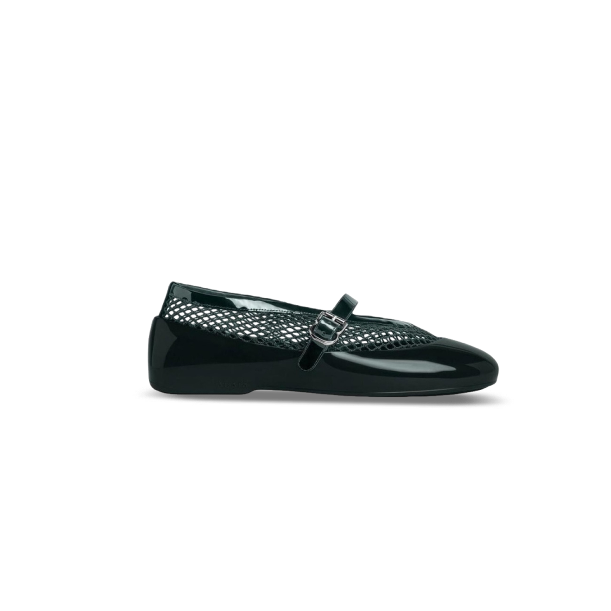 A1a1a leather flat casual shoes black aa3a029tk007